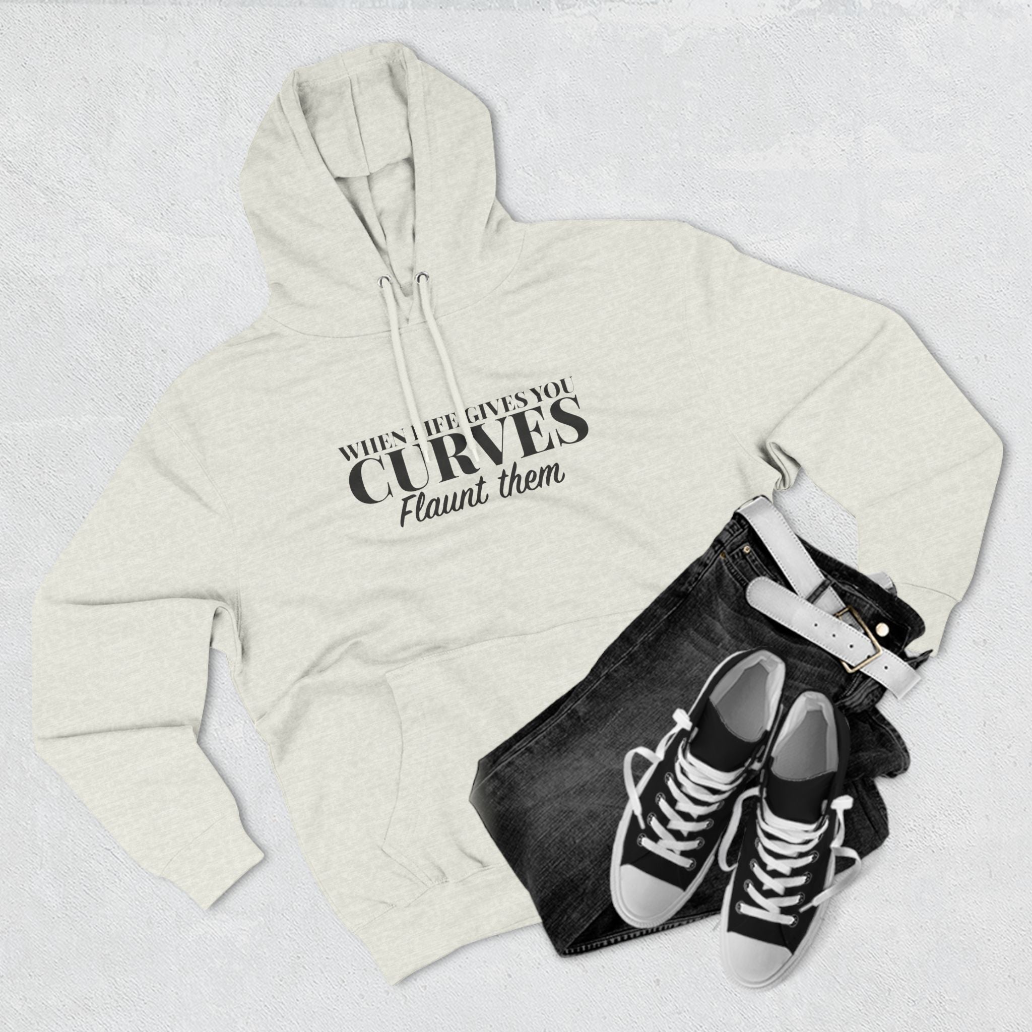 Copy of Three-Panel Fleece Hoodie