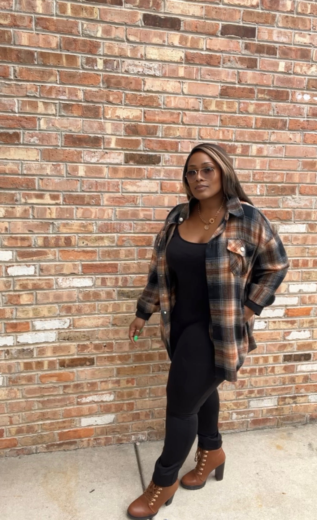 Fall Plaid Jacket