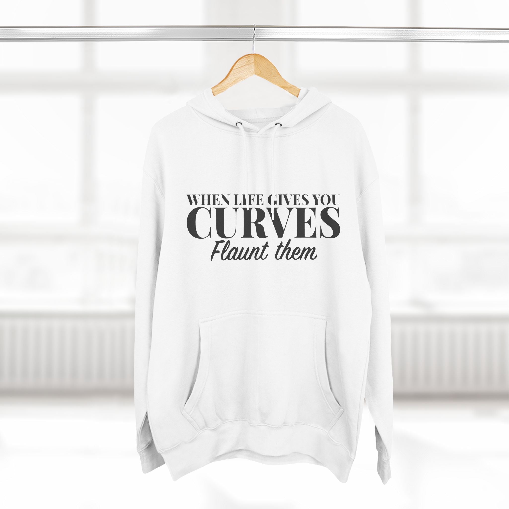 Copy of Three-Panel Fleece Hoodie