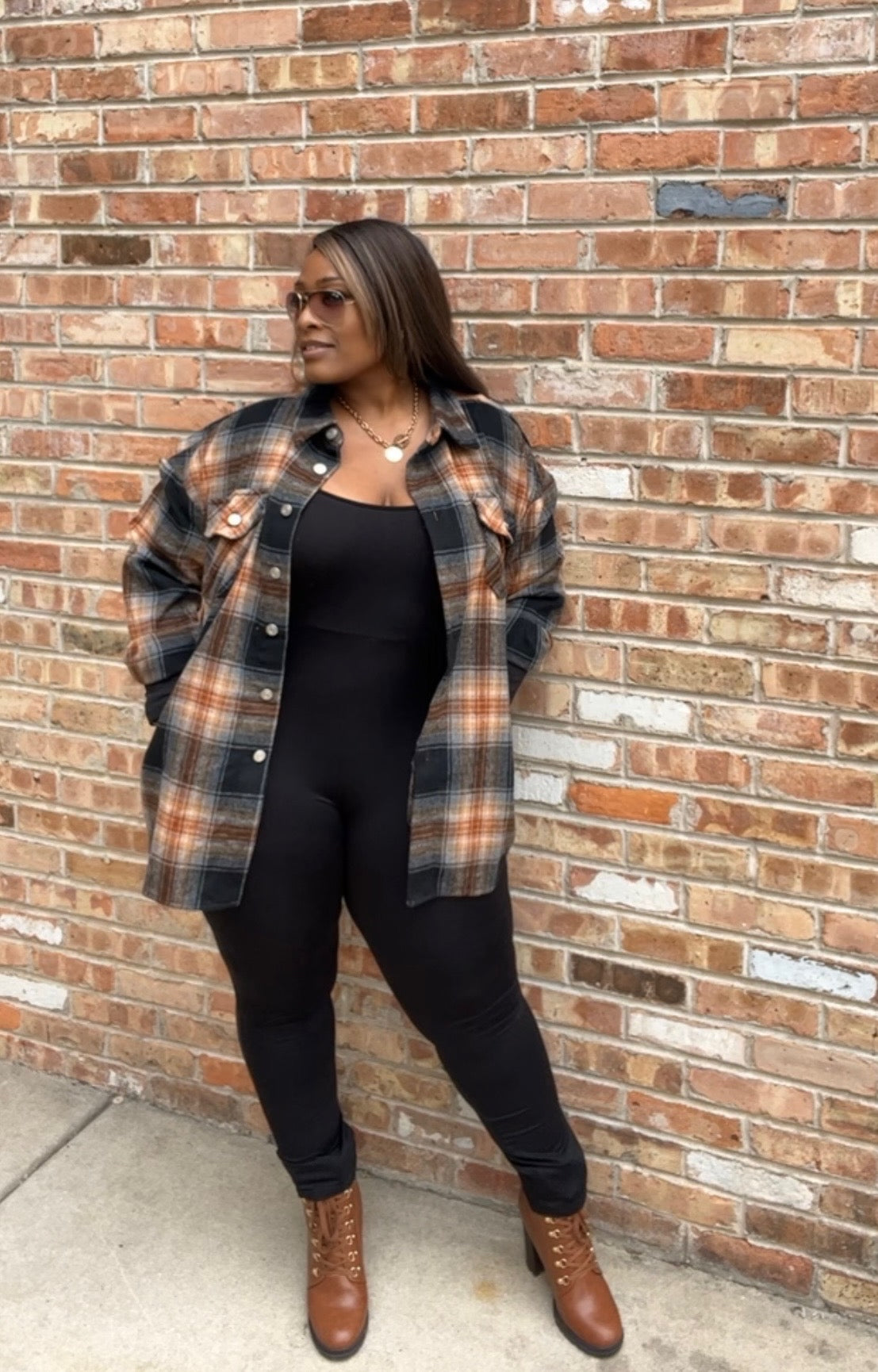 Fall Plaid Jacket
