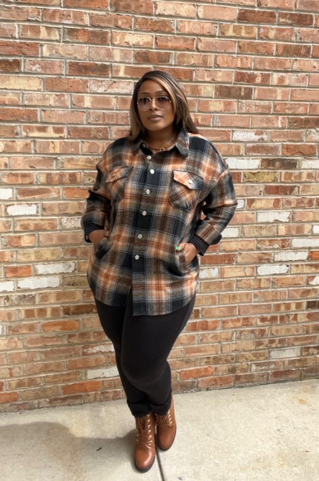 Fall Plaid Jacket
