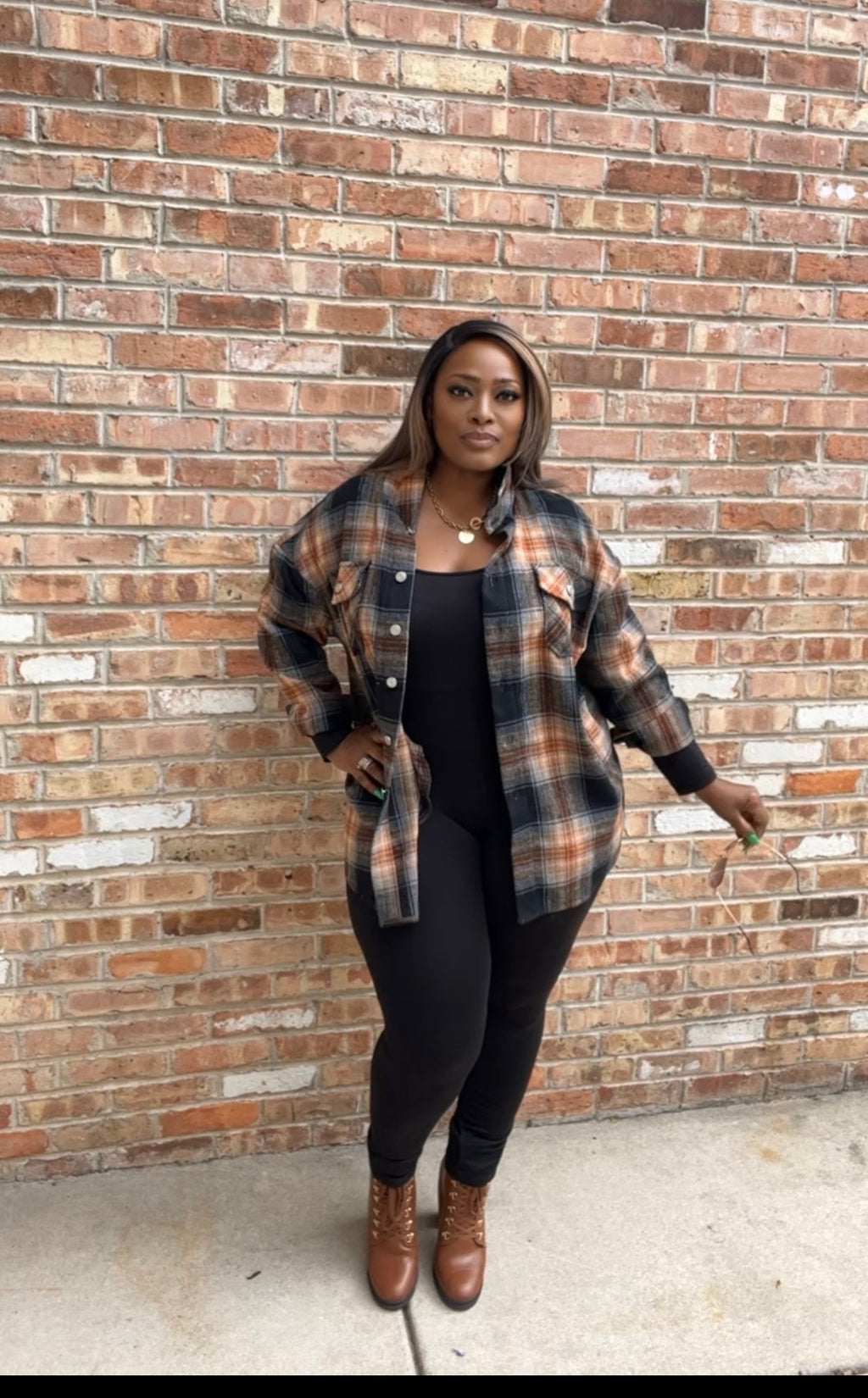 Fall Plaid Jacket