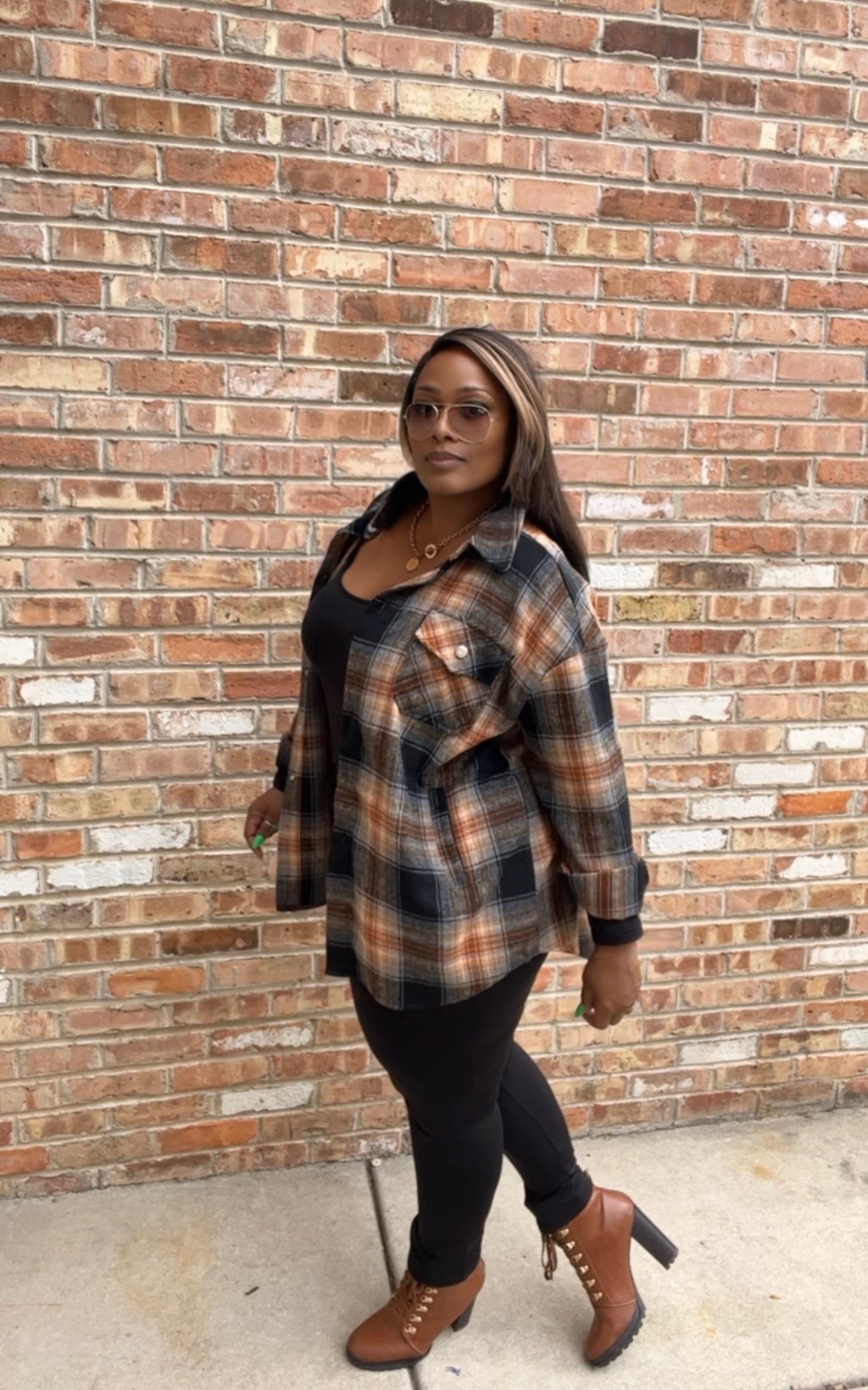 Fall Plaid Jacket