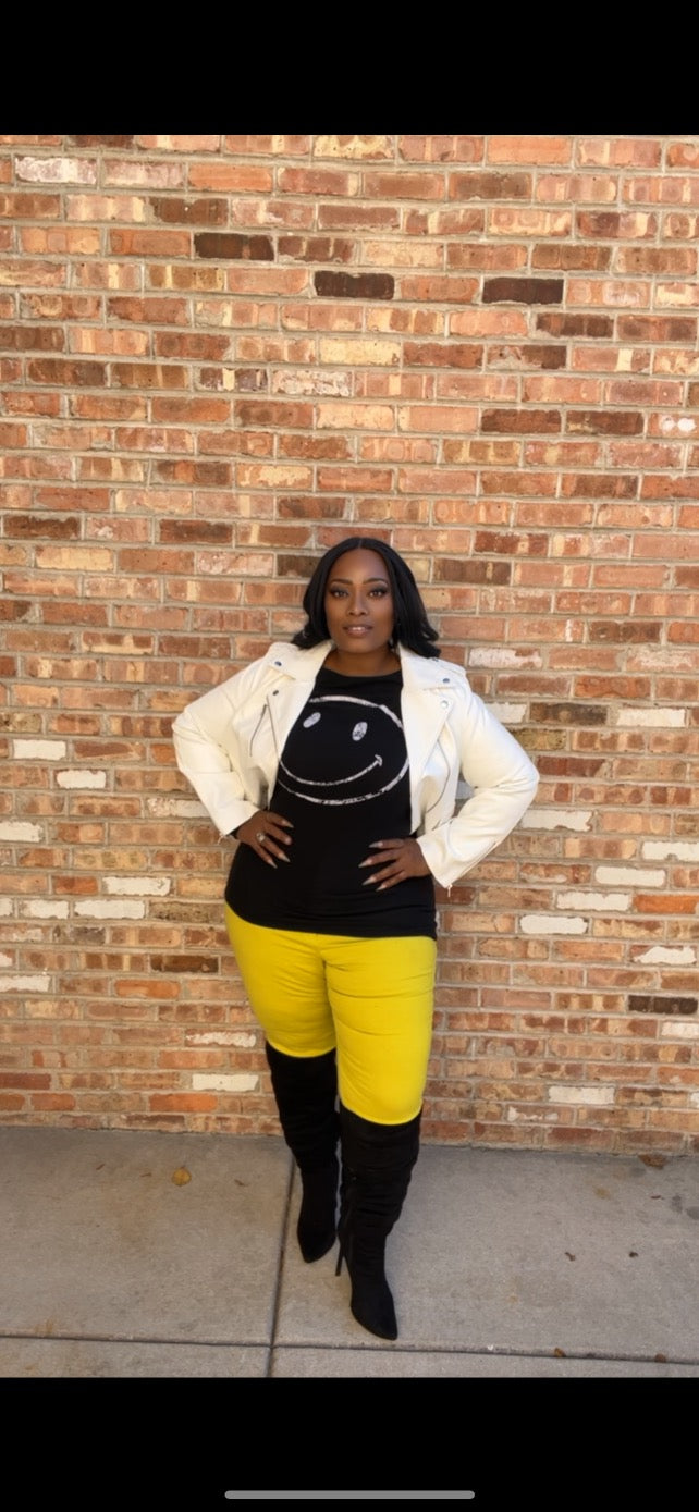 Biker Girl Plus-size Crop Jacket