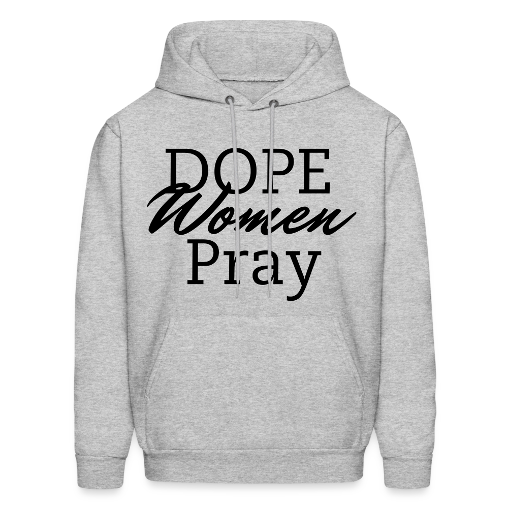 Doper Women Pray Hoodie - heather gray