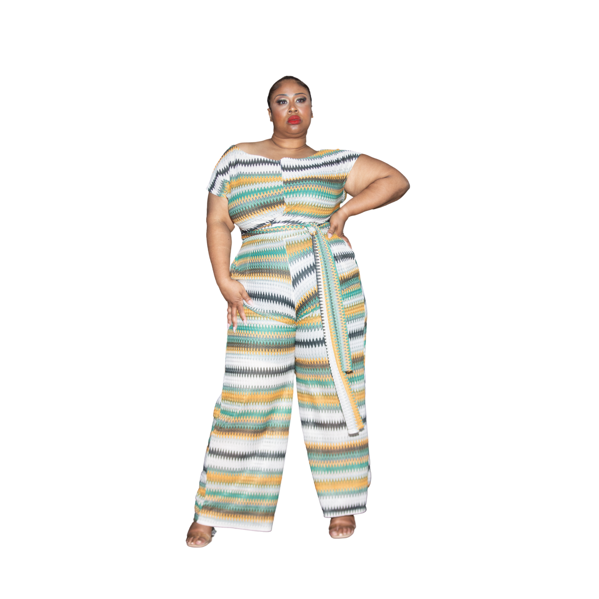 Dana Plus-size Pant Set