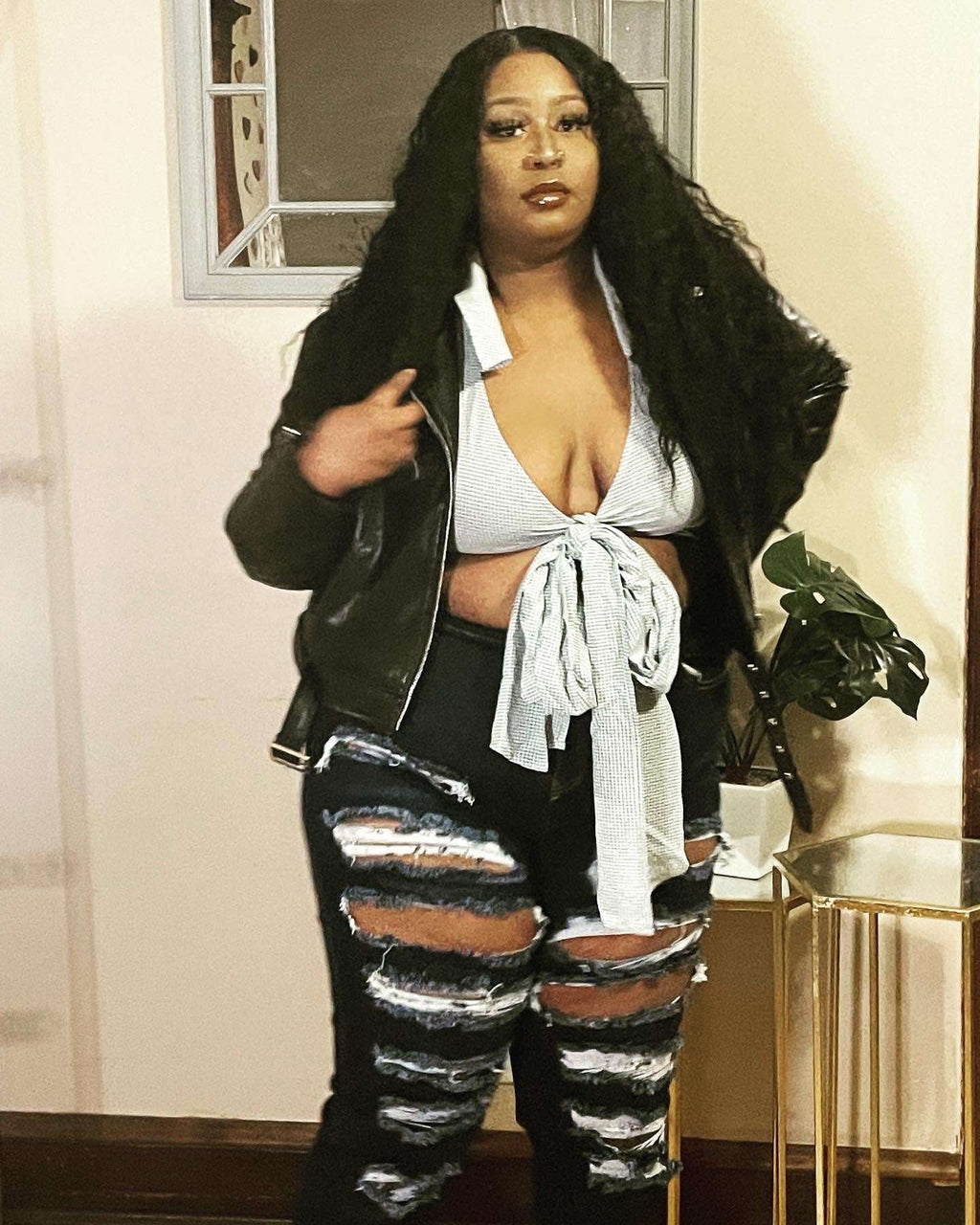Too Much Sauce Crop Top