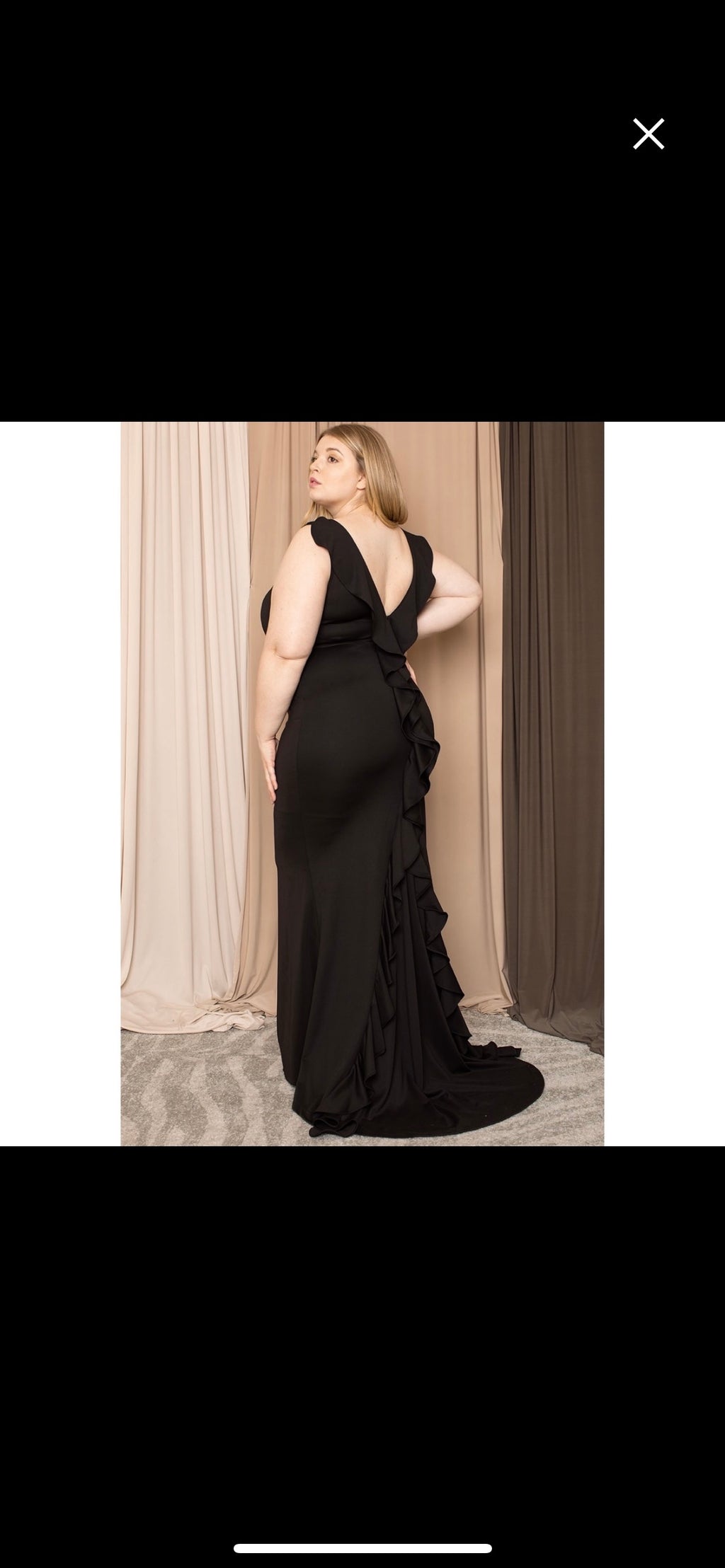 Extravaganza Plus Dress